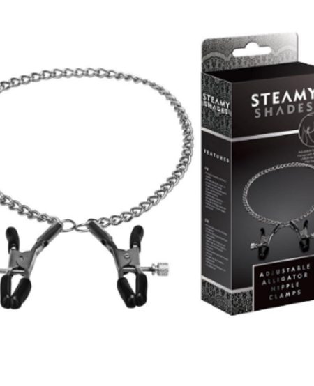 Steamy Shades Adjustable Alligator Nipple Clamps